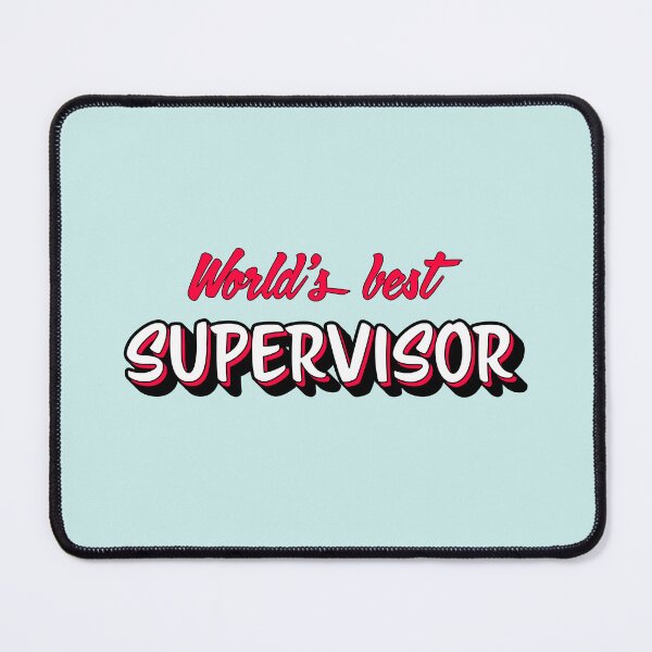 Item preview, Worlds Best Supervisor designed and sold by DenverTees.