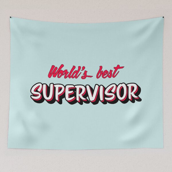 Item preview, Worlds Best Supervisor designed and sold by DenverTees.