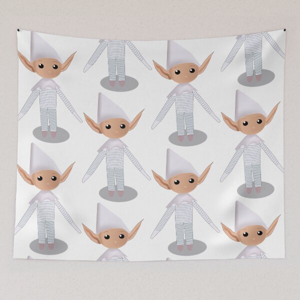 Item preview, illustration of Christmas boy elf cartoon.  designed and sold by Ingahaliullina.