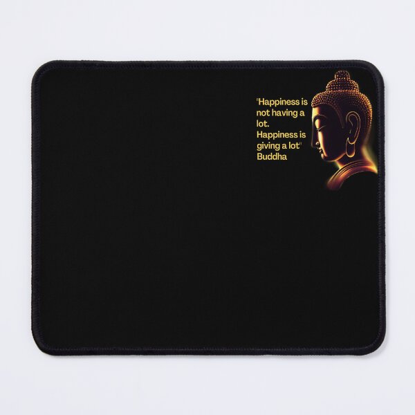 Item preview, Buddha - Happiness is not having a lot. Happiness is... designed and sold by RetComly.