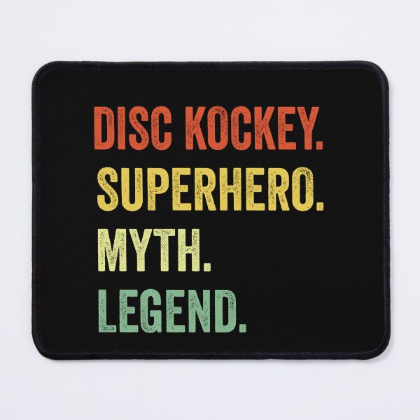 Item preview, disc kockey Vintage Dad, disc kockey Gifts, disc kockey Gifts, disc kockey Dad Myth Legend Shirt, Fathers Day disc kockey Gifts designed and sold by Dogs Geeky⭐⭐⭐⭐⭐.