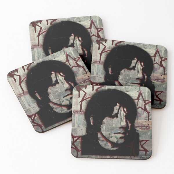 Item preview, Elliott Smith Spray Paint on Collage designed and sold by pearl-mt.