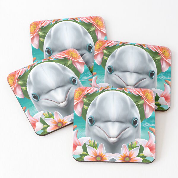 Item preview, Smiling Dolphin designed and sold by ArtGraffita.