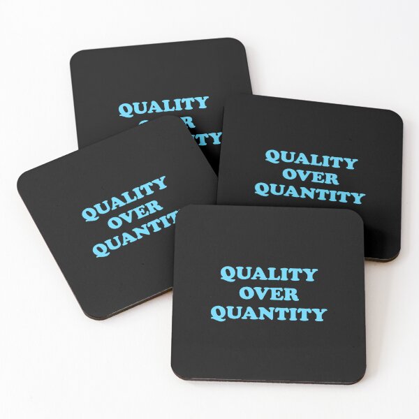 Item preview, Quality Over Quantity designed and sold by Inspirationmotivation.