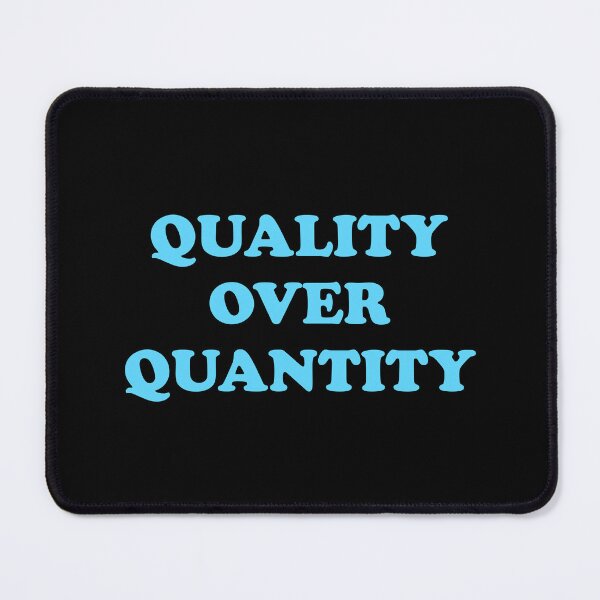Item preview, Quality Over Quantity designed and sold by Inspirationmotivation.