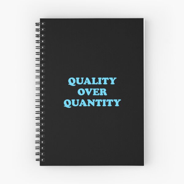 Item preview, Quality Over Quantity designed and sold by Inspirationmotivation.