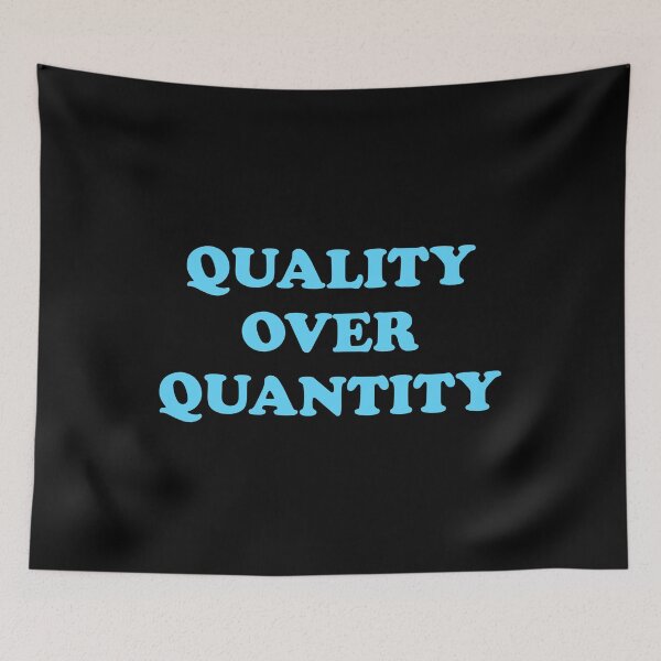 Item preview, Quality Over Quantity designed and sold by Inspirationmotivation.