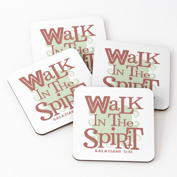 Item preview, Walk In The Spirit, Galatians 5:16 Christian Design designed and sold by Angela Dow.