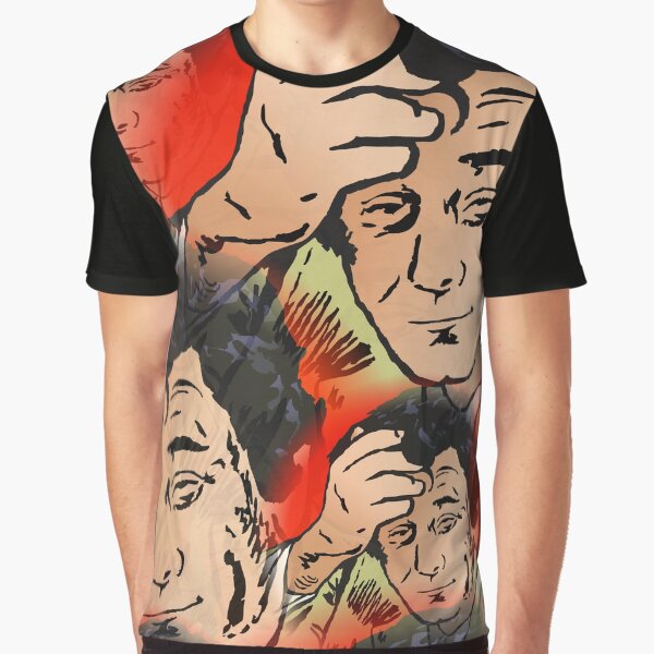 Detective Columbo Thinking Graphic T-Shirt