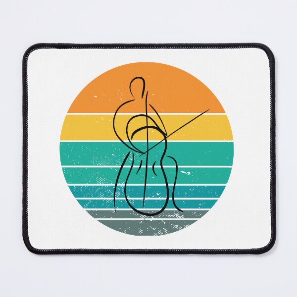 Item preview, Cellist - Line Art - Retro designed and sold by piesdesignart.