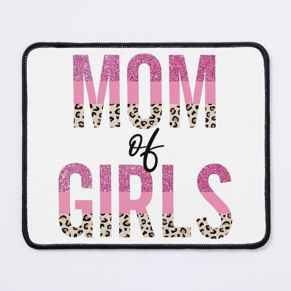 Item preview, Mom Of Girls Glittery Leopard  designed and sold by FortuneCookieTs.