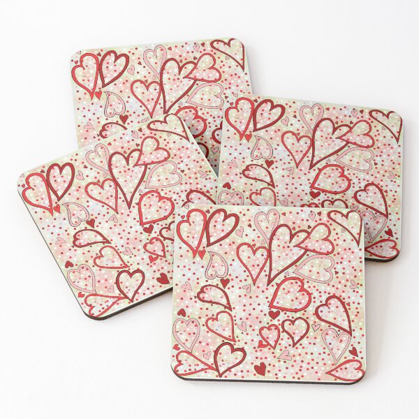 Item preview, Hearts and candy drops designed and sold by Colleen Macomber.