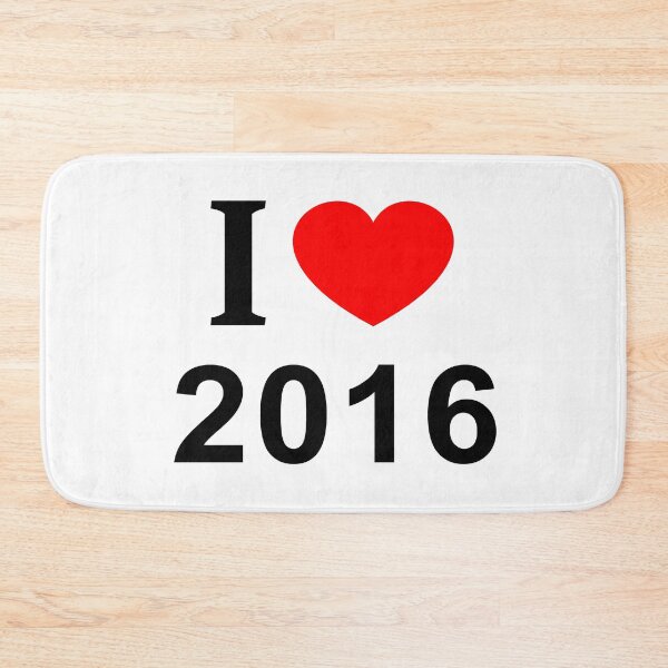 Item preview, I ❤️ 2016 I LOVE 2016 I HEART 2016 designed and sold by usernamenaijan.