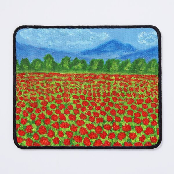 Item preview, Meadow with red poppies 1 designed and sold by Irina Afonskaya.