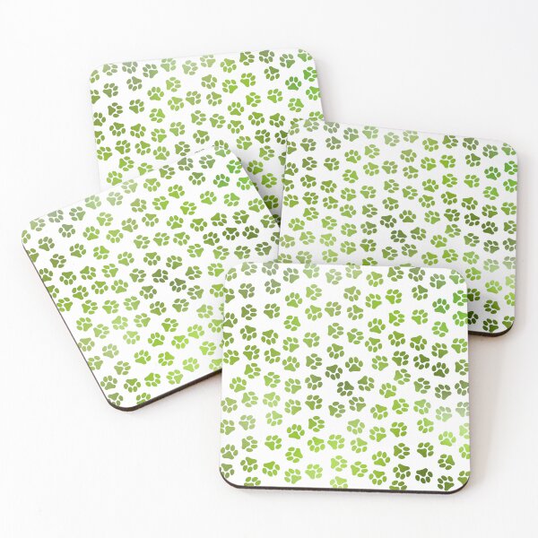 Item preview, Green Pawprints  designed and sold by Azriel Wiorek.