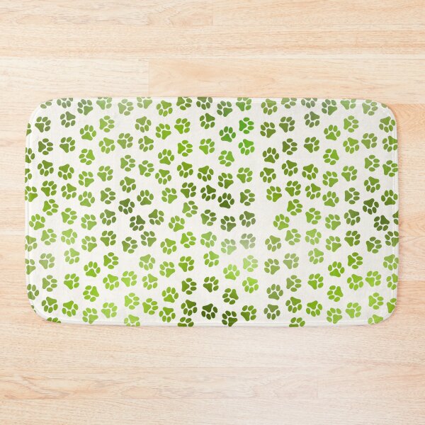 Item preview, Green Pawprints  designed and sold by Azriel Wiorek.