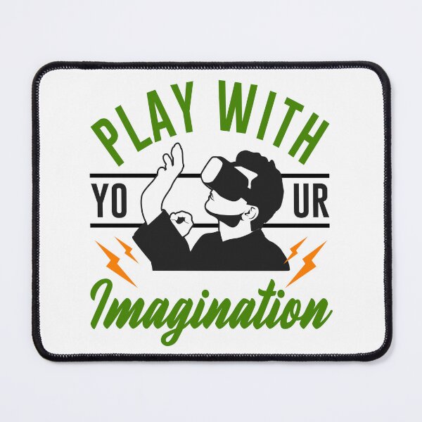Item preview, Play with your Imagination-virtual reality gift idea for people who love VR designed and sold by BRtisticDesigns.
