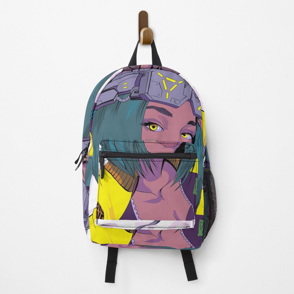 Vista previa del artículo con la obra «Mochila», diseñado y vendido por BSCStore.