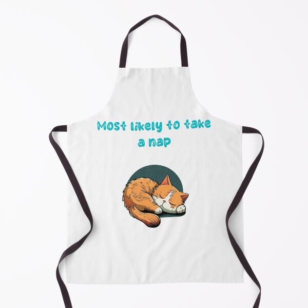 Item preview, Most Likely to Take a Nap - Cute Cat Design designed and sold by schizarty.