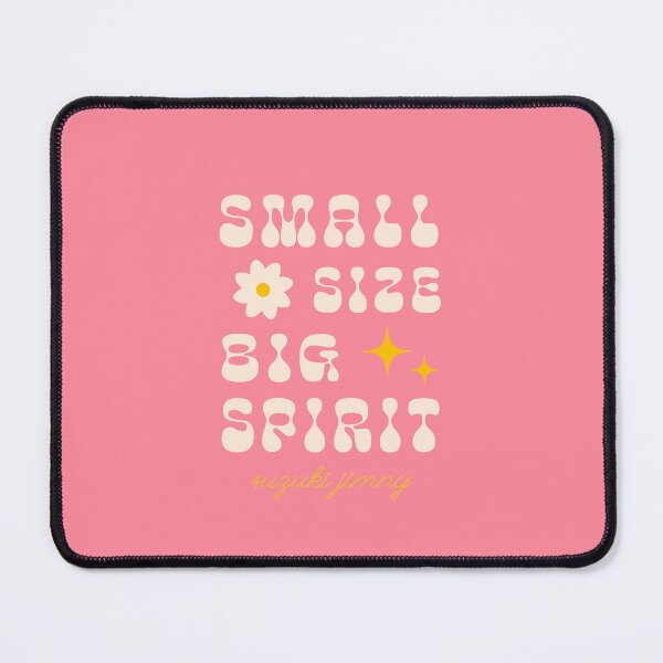 Item preview, Small Size Big Spirit with Daisy | Retro Sticker designed and sold by stoicjimny.