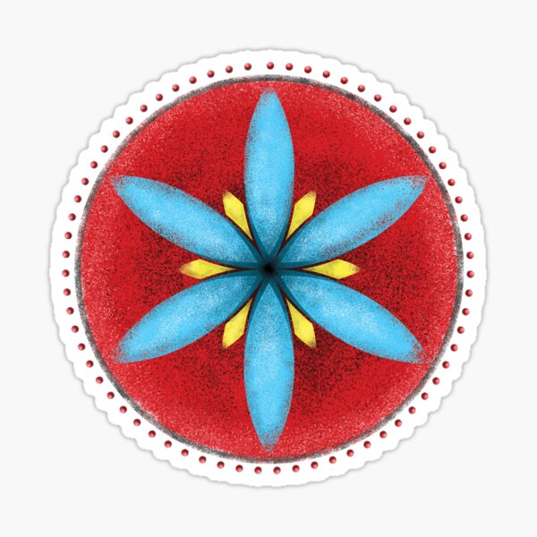Item preview, Geometric Sun Ornament designed and sold by Ged-Design.