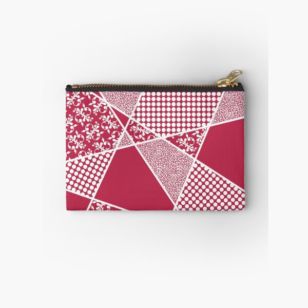 Item preview, Various white patterns on VIVA Magenta designed and sold by Ninaeva.