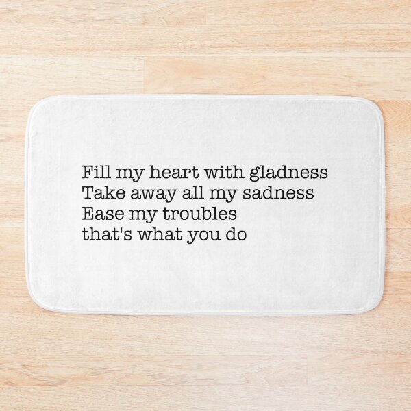 Item preview, Fill my heart with gladness (black) designed and sold by didijuca.