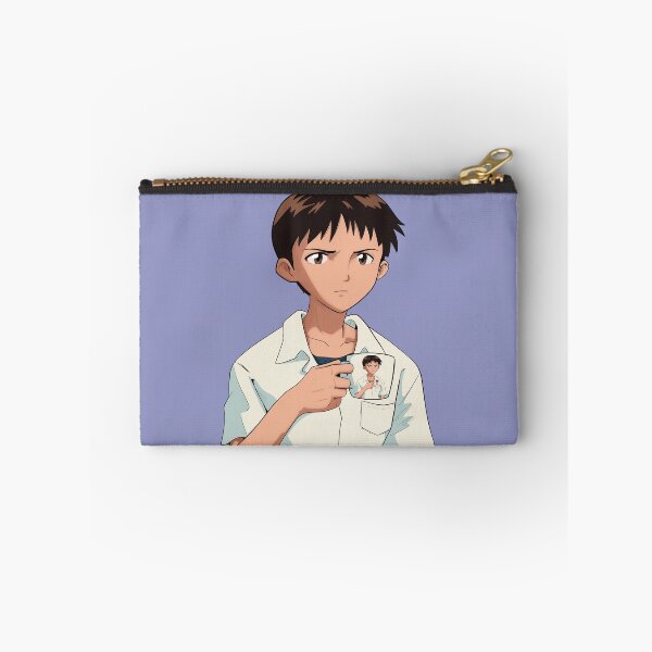 Item preview, Shinji Holding a Mug HD (Shinji holding a Shinji Mug) Restored image Neon Genesis Evangelion designed and sold by Scribble-LeviJo.