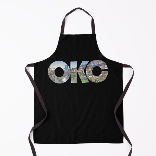 Item preview, Oklahoma City, Oklahoma OKC Sunset Cityscape designed and sold by CrabbyLobster.