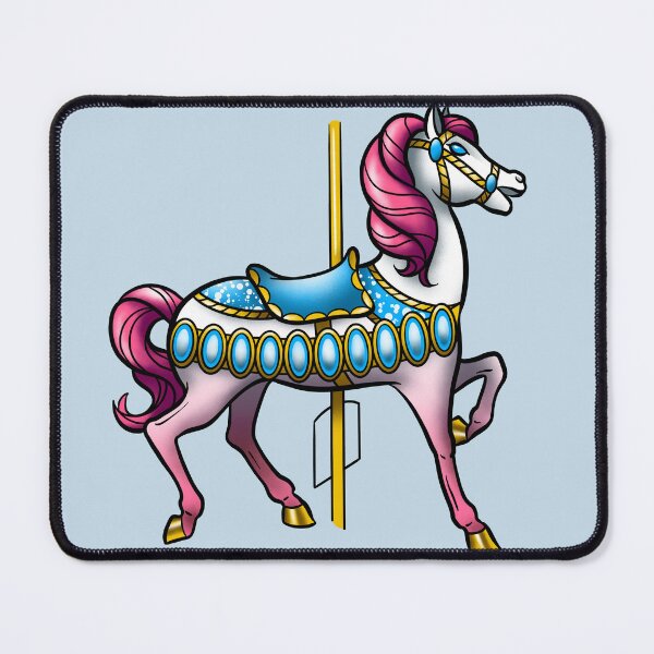 Item preview, Carousel Horse Pink designed and sold by degeneroot.