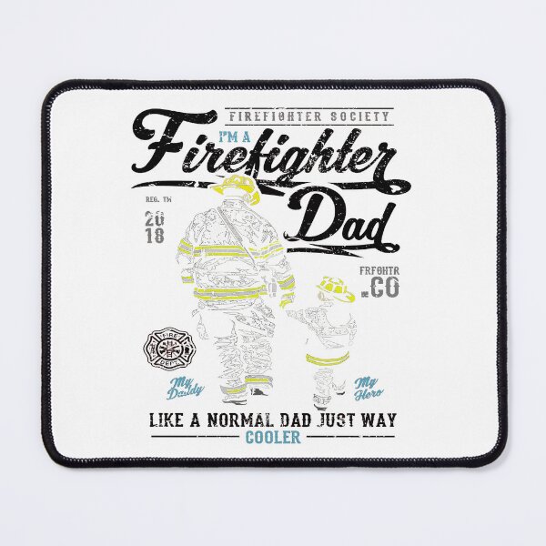 Item preview, Firefighter Dad shirt Firefighter shirt Father's Day gift designed and sold by BRtisticDesigns.
