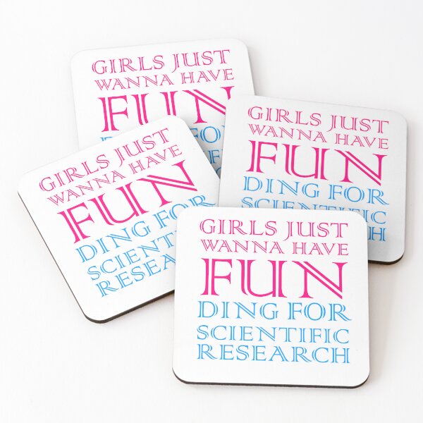 Item preview, Girls just wanna have funding for scientific research designed and sold by mu-art.
