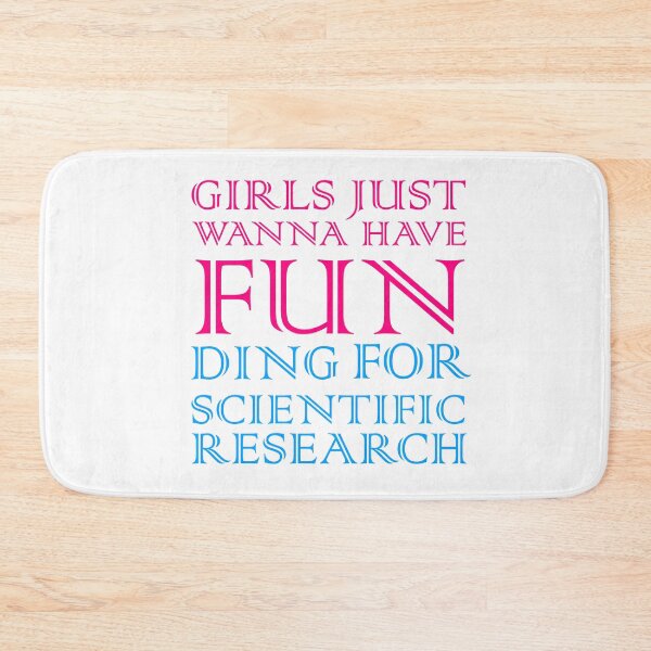 Item preview, Girls just wanna have funding for scientific research designed and sold by mu-art.