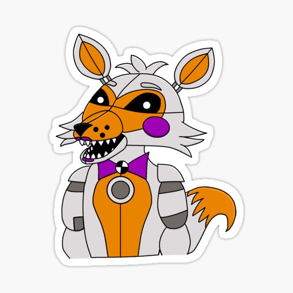 Lolbit FNaF - Fanart Funtime Purple Chica - Illustrations ART street