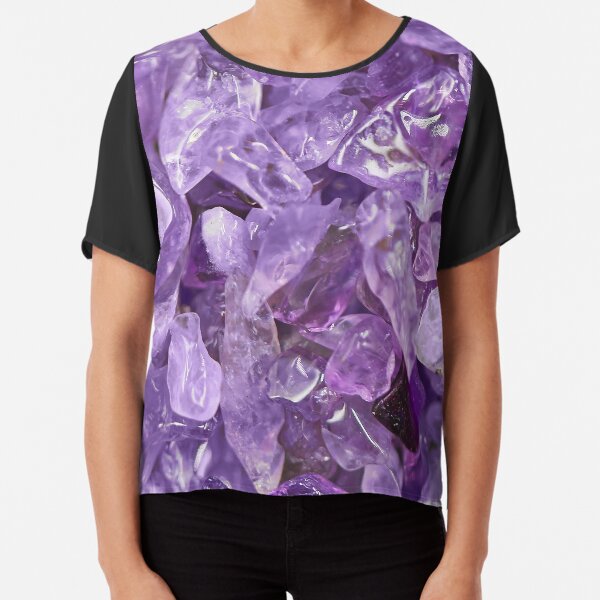 Amethyst Chiffon Top