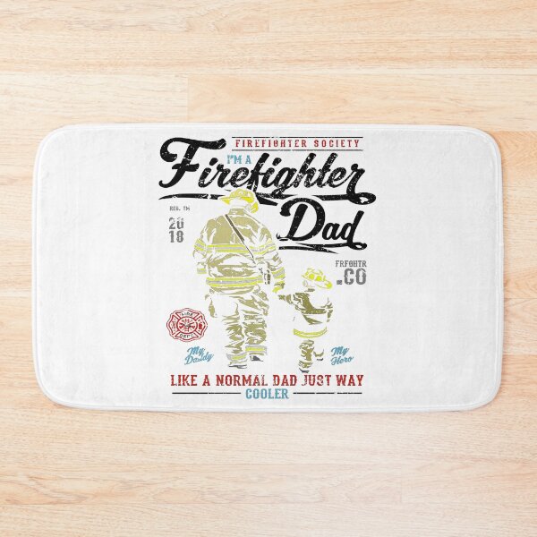 Item preview, Firefighter Dad Father's Day gift for men who fight fires designed and sold by BRtisticDesigns.