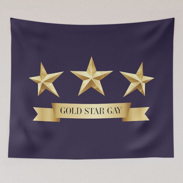 Item preview, Gold Star Gay designed and sold by Thrustworthy.