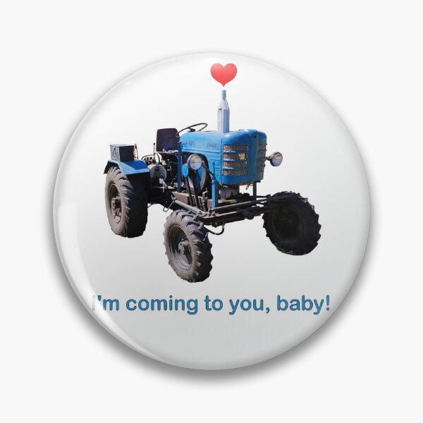 Aperçu de l'œuvre Je viens à toi, bébé !... en tracteur créée et vendue par WRECZ.