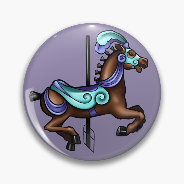 Item preview, Carousel Horse Brown designed and sold by degeneroot.