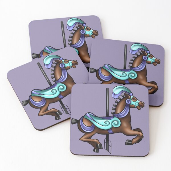Item preview, Carousel Horse Brown designed and sold by degeneroot.