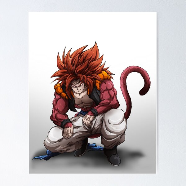 gogeta ssj4 Poster by Edgar Tordera