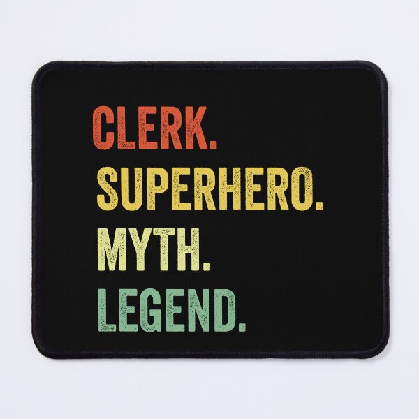Item preview, clerk Vintage Dad, clerk Gifts, clerk Gifts, clerk Dad Myth Legend Shirt, Fathers Day clerk Gifts designed and sold by Dogs Geeky⭐⭐⭐⭐⭐.