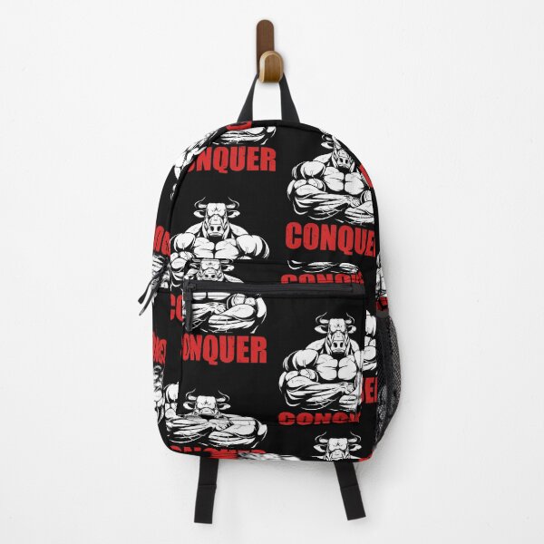Item preview, Conquer-Motivational Body builder gift for fitness addicts designed and sold by BRtisticDesigns.