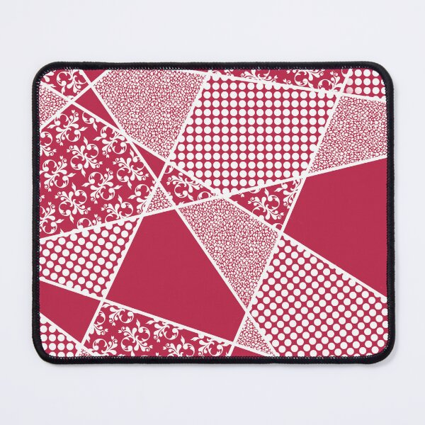 Item preview, Various white patterns on VIVA Magenta designed and sold by Ninaeva.
