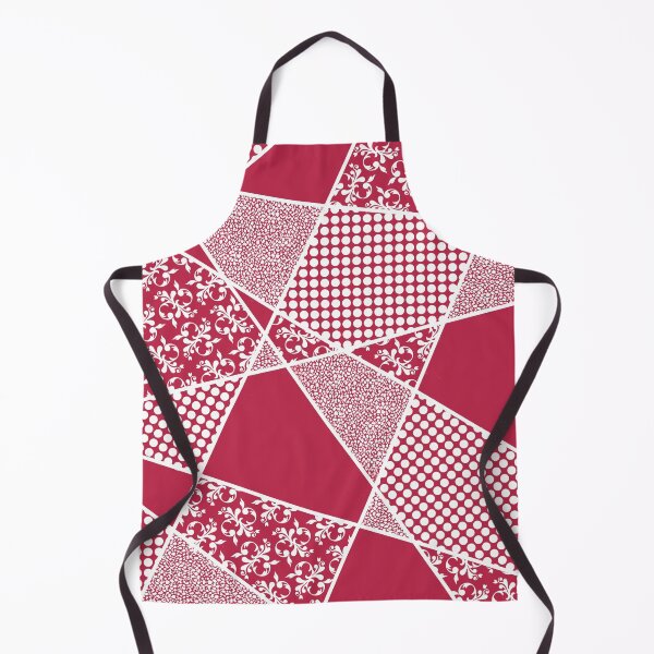 Item preview, Various white patterns on VIVA Magenta designed and sold by Ninaeva.
