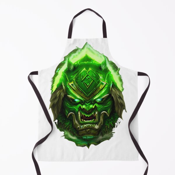 Item preview, Cool RPG Orc skull fantasy logo art designed and sold by Soul-Crumbs.