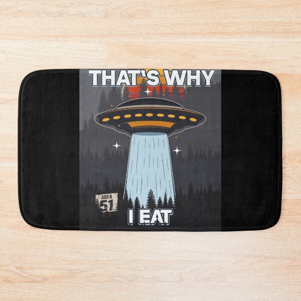 Item preview, UFO THATS WHY I EAT designed and sold by HomeCoquette.