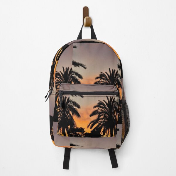 Item preview, Palm trees at sunset in Barcelona designed and sold by Simone Davino.