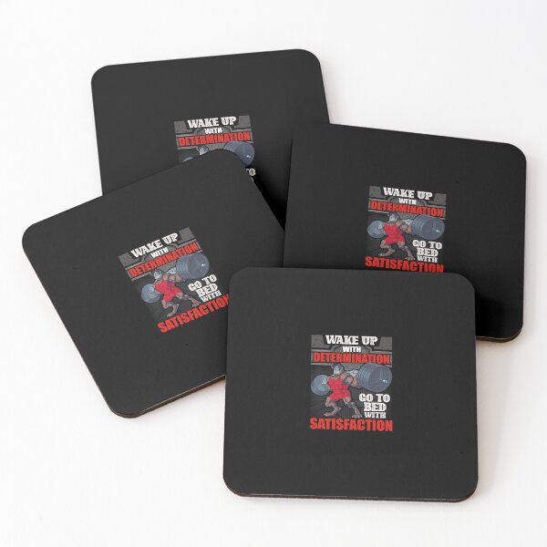 Item preview, Wake Up With Determination-Motivational gift idea for Body builders & Personal Trainers designed and sold by BRtisticDesigns.