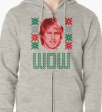 Sudadera con capucha y cremallera Owen Wilson Navidad